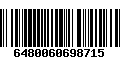 Código de Barras 6480060698715