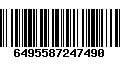 Código de Barras 6495587247490