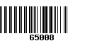 Código de Barras 65008