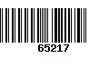 Código de Barras 65217