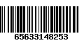 Código de Barras 65633148253