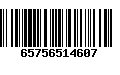 Código de Barras 65756514607