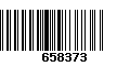 Código de Barras 658373