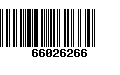 Código de Barras 66026266