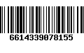 Código de Barras 6614339078155