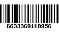 Código de Barras 6633369110956