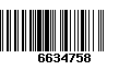 Código de Barras 6634758