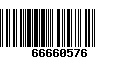 Código de Barras 66660576