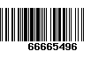 Código de Barras 66665496