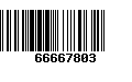 Código de Barras 66667803