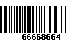 Código de Barras 66668664