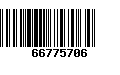 Código de Barras 66775706