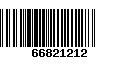 Código de Barras 66821212