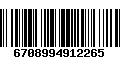 Código de Barras 6708994912265