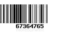 Código de Barras 67364765