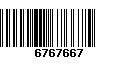 Código de Barras 6767667