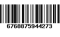 Código de Barras 6768875944273