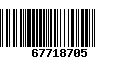 Código de Barras 67718705