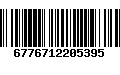 Código de Barras 6776712205395