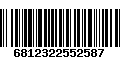 Código de Barras 6812322552587