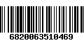 Código de Barras 6820063510469