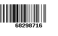 Código de Barras 68298716