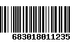 Código de Barras 683018011235