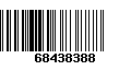 Código de Barras 68438388