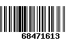 Código de Barras 68471613