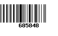 Código de Barras 685848