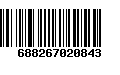 Código de Barras 688267020843