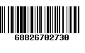 Código de Barras 68826702730