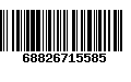 Código de Barras 68826715585