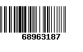 Código de Barras 68963187