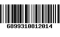 Código de Barras 6899310812014