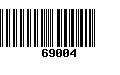 Código de Barras 69004