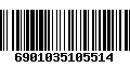 Código de Barras 6901035105514