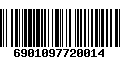 Código de Barras 6901097720014