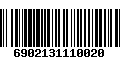 Código de Barras 6902131110020