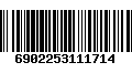 Código de Barras 6902253111714