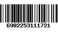 Código de Barras 6902253111721