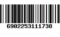 Código de Barras 6902253111738