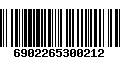 Código de Barras 6902265300212