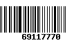 Código de Barras 69117770