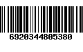 Código de Barras 6920344805380