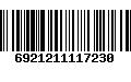 Código de Barras 6921211117230