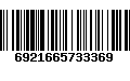 Código de Barras 6921665733369