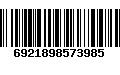 Código de Barras 6921898573985