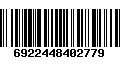 Código de Barras 6922448402779