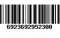 Código de Barras 6923692952300